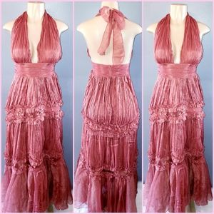 Halter back semi/ formal dresa